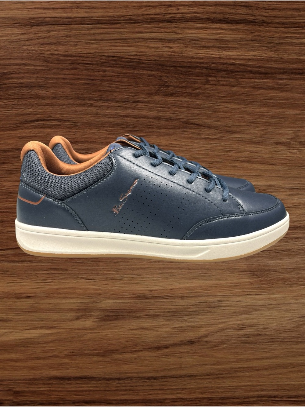 Ben Sherman Men’s Centre Blue Sneakers. Size 10.5 D